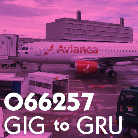 Avianca Brazil O66257 GIG to GRU No Class
