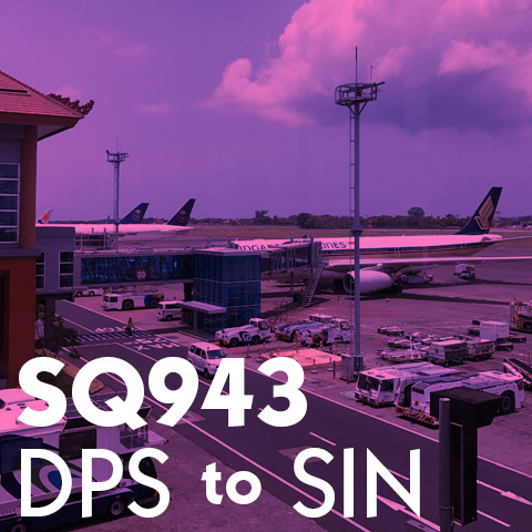 Review Singapore Airlines SQ943 DPS Denpasar ✈ SIN Singapore Report
