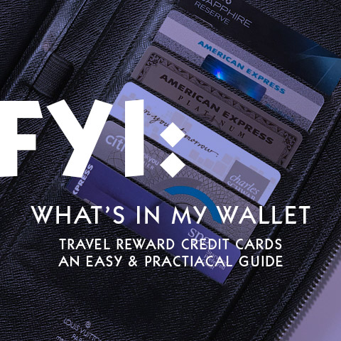 Whats In My Wallet? Travel Reward Credit Cards An Easy & Practical Guide
