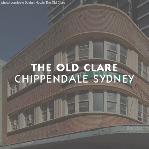 Design Hotels The Old Clare Chippendale Sydney Australia