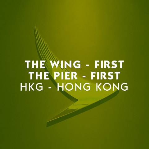 Review Cathay Pacific HKG First Class Lounges The Pier The Wing Report