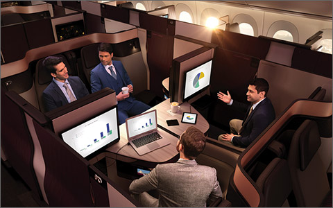 Qatar essentially raised the bar of Business to a near First Class experience