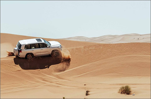 Off-Road Driving in Abu Dhabi