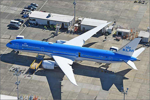 KLM Royal Dutch Airlines Livery and Design Details Dreamliner 787-9 