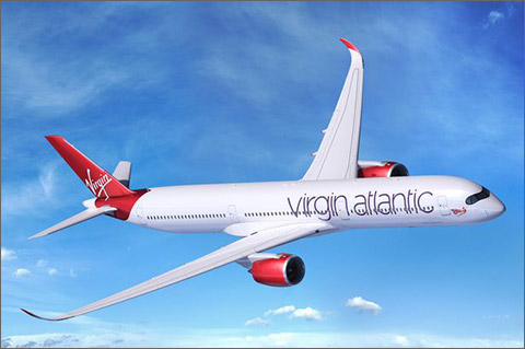 The Virgin Atlantic Airways Airbus A350-1000