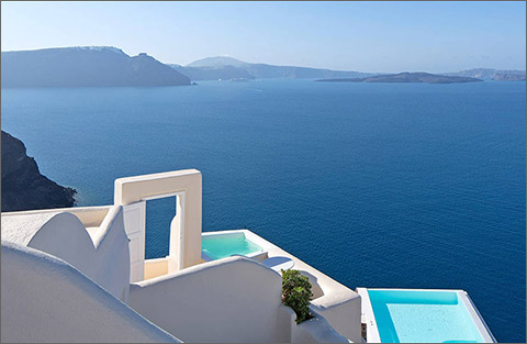 Canaves Oia Suites Destination Santorini Greece Preferred and Recommended Hotel and Lodgings 