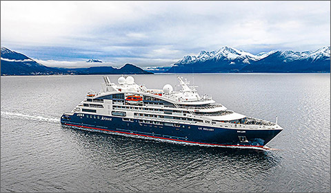 Cruise Ponant Yacht Cruises Expeditions Ocean Cruise Yachting Expedition the ships in it's fleet Le Bellot