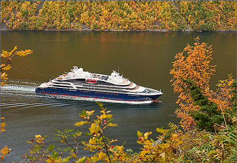 Cruise Ponant Yacht Cruises Expeditions Ocean Cruise Yachting Expedition the ships in it's fleet Le Champlain