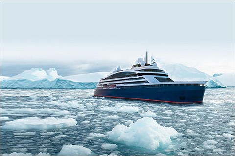 Cruise Ponant Yacht Cruises Expeditions Ocean Cruise Yachting Expedition the ships in it's fleet Le Commandant Charcot