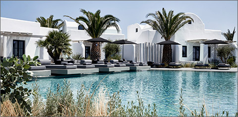 Nobu Hotel and Restaurant Santorini opening Summer 2022