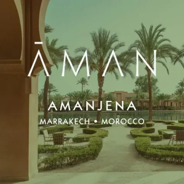 Amanjena Marrakech Morocco one of the Best Hotels Best Resorts in the world