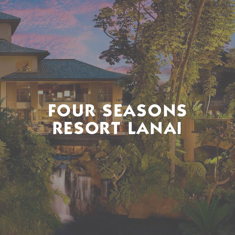 Four Seasons Resort Lanai Luxury Boutique Hotel Resort information page Thom Bissett Travel