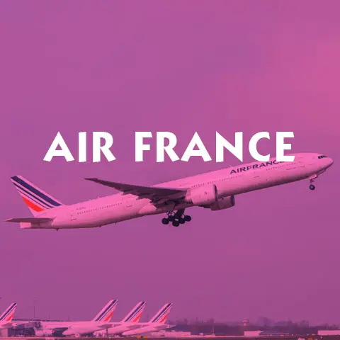 Basic Information about flying Air France a Major Airline