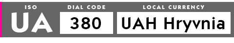 The Best Hotels The Best Dining in Ukraine information ISO Country Phone Code and Local Currency Name