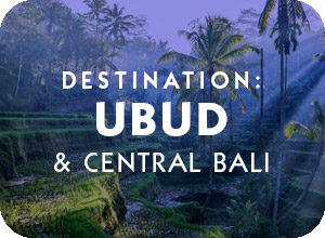 Destination Ubud & Central Bali General Information Page and travel assistance