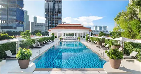Raffles Singapore The Best Hotel and Resorts in the world Thom Bissett Travel Private Client Luxury Travel