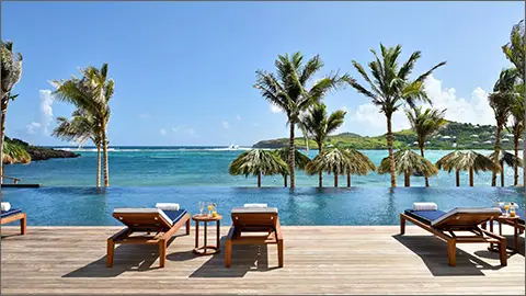 *TITLE* The Best Hotels and Resorts on St. Barthelemy Thom Bissett Travel Private Client Luxury Travel