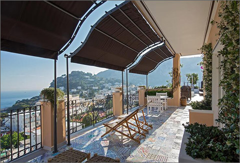Capri Tiberio Palace The Best Hotels in Capri Preferred and Recommended Hotel and Lodgings 