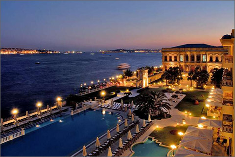 Ciragan Palace Kempinski Istanbul Destination Istanbul Turkey Preferred and Recommended Hotel and Lodgings 