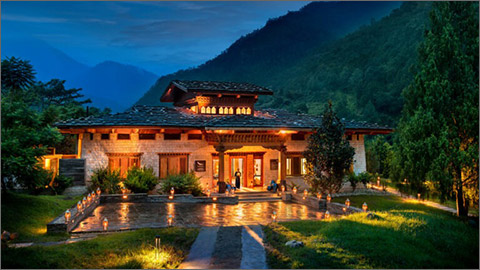 &Beyond Punakha River Lodge The Best Hotel in Bhutan Preferred and Recommended Hotel and Lodgings 