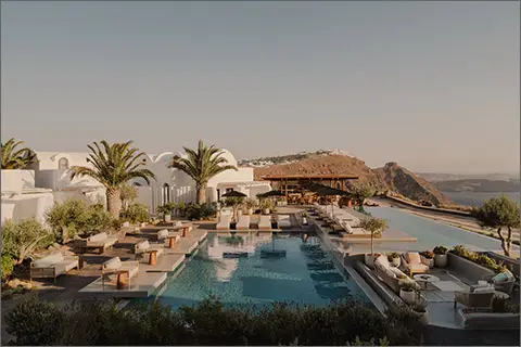 Nobu Hotel and Restaurant Santorini opening Summer 2022
