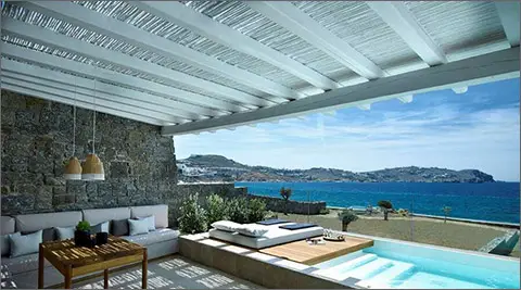 Bill & Coo Hotel Mykonos The Best Hotel in Mykonos Preferred and Recommended Hotel and Lodgings 