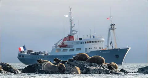 COMO Journey: Into the Arctic Ocean Voyage Yachting Expedition River Boating suggestions basic information