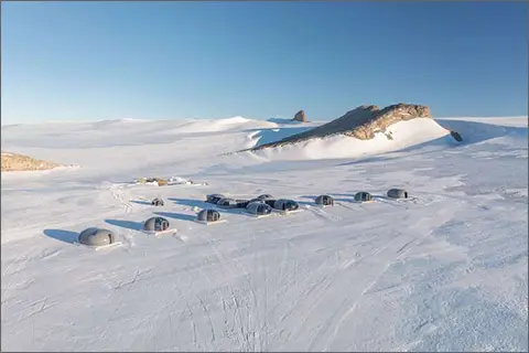 Antarctica done right Thom Bissett The Fussy Flyer with White Desert